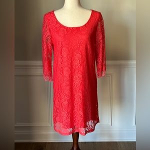 Artifact Pink Lace Dress size Large